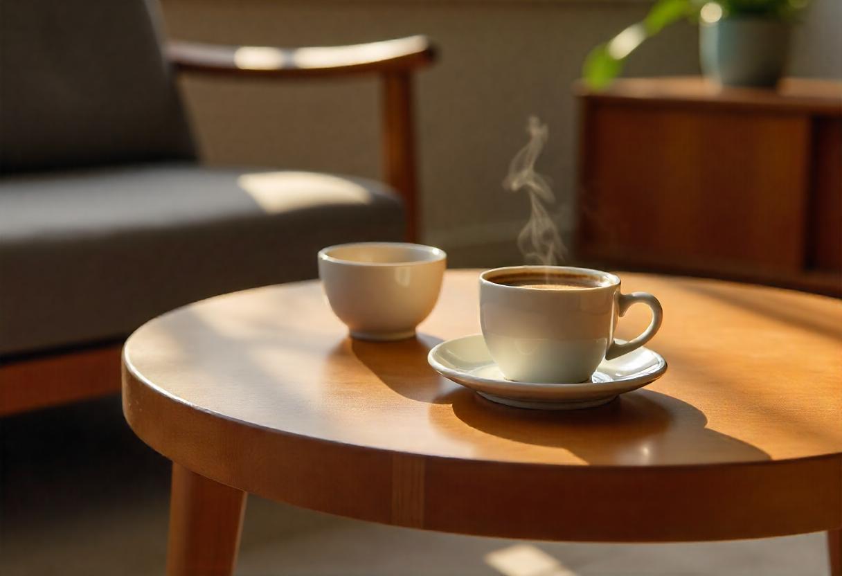 Mid-century modern coffee tables;