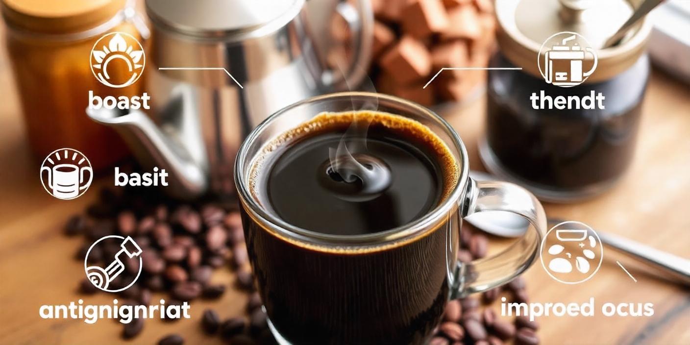 Nescafé black coffee