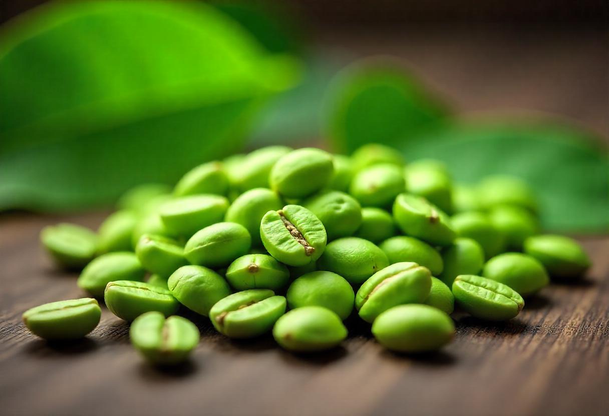 green coffee bean